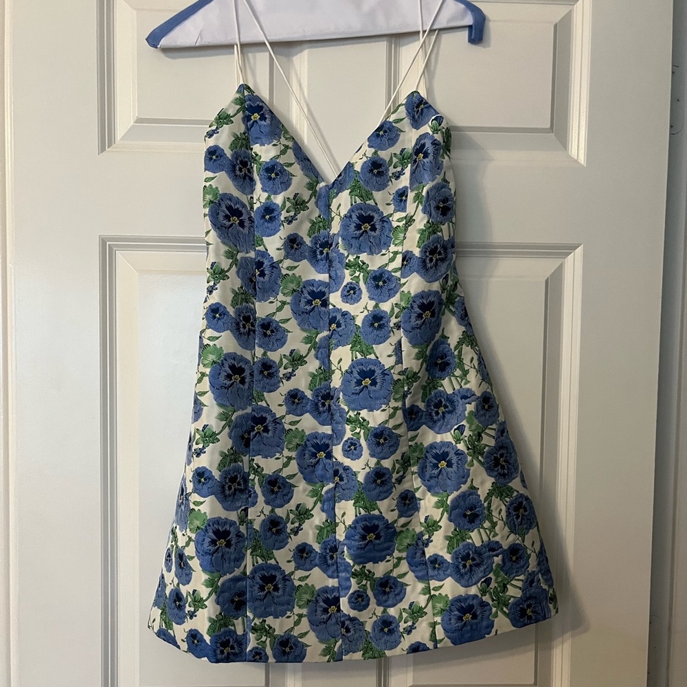 Alice + Olivia TAYLA LANTERN MINI DRESS